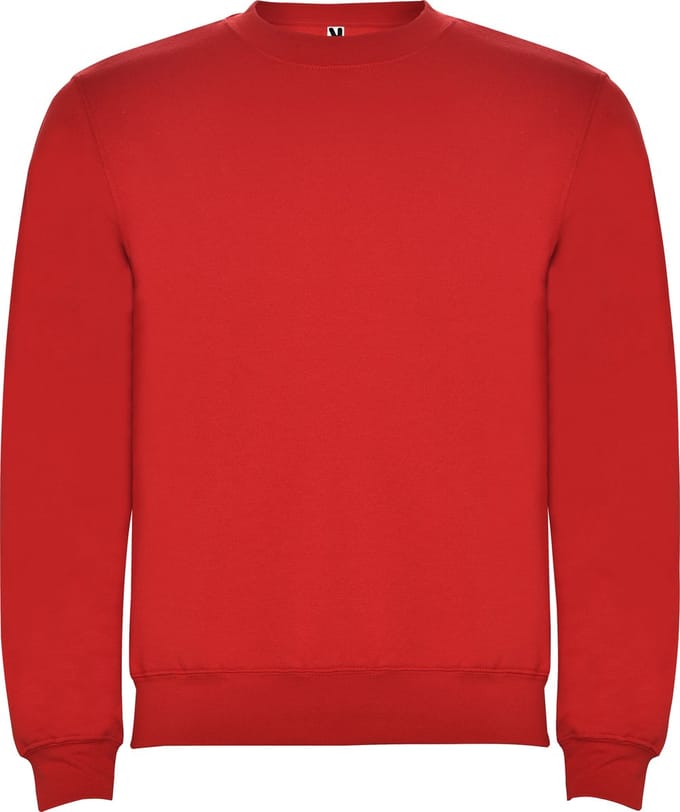 Rode unisex OEKO TEX sweater Classica merk Roly maat S