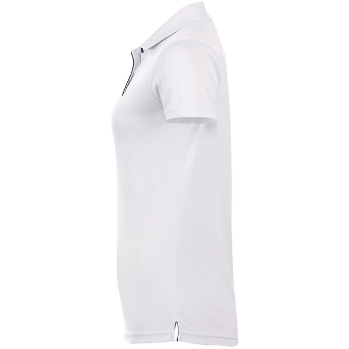 SOLS Dames/dames Performer korte mouw Pique Polo Shirt (Wit)