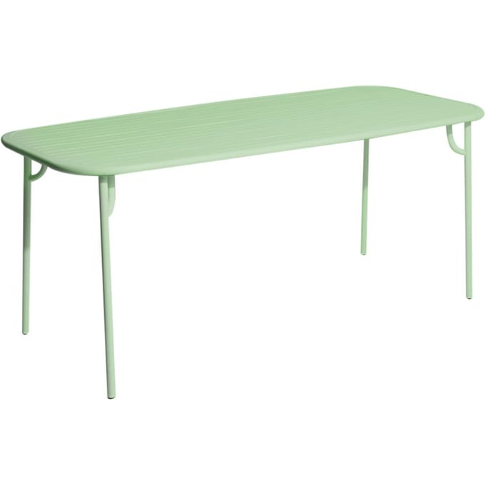 Petite Friture Week-End Tafel rechthoekig  - pastelgroen - klein