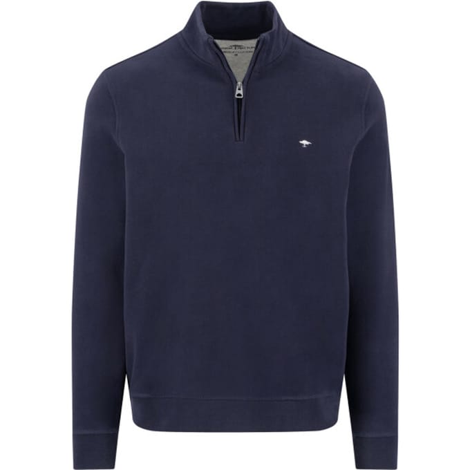 Fynch Hatton - Sweater Ronde hals - Mannen - XL - Blauw - Katoen - 1613-1351