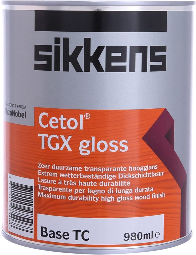 Sikkens Cetol TGX Gloss 085 Transparant Teak 1 Liter