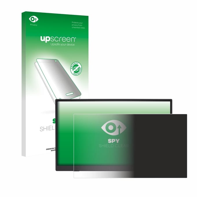 upscreen - privacy screenprotector voor Acer PM191QEbmiuux - Folie Beschermfolie Blauwlichtfilter