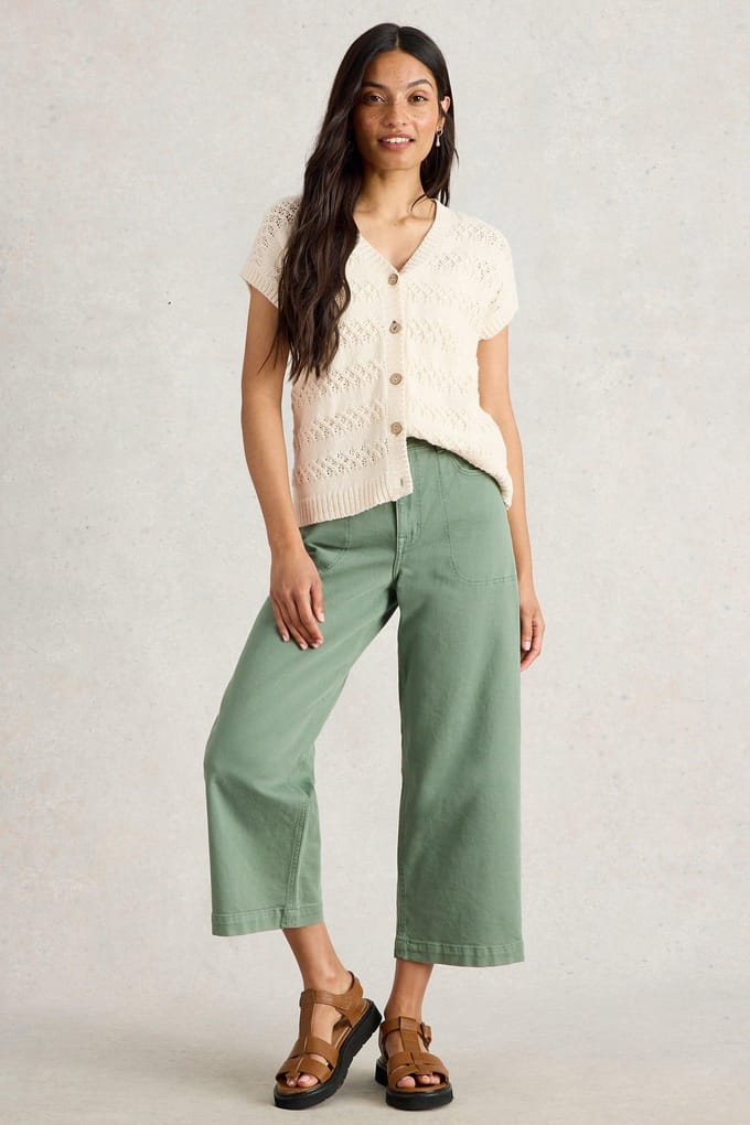 White Stuff Tessa Tank Pale Ivory Taglia: XL | Cardigan Outlet | Donna | Bianco