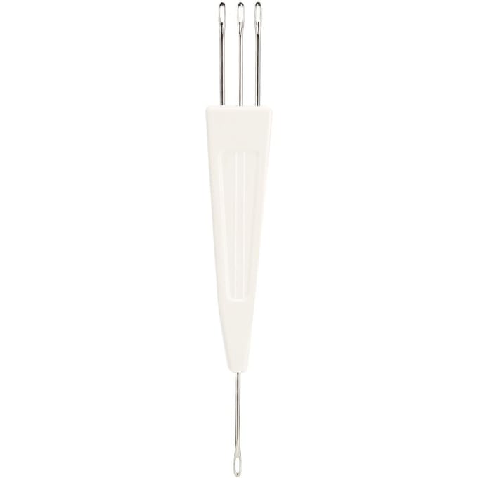 6,5 mm steek 1X3 transfernaald voor breimachine met zilveren riet LK150 white
