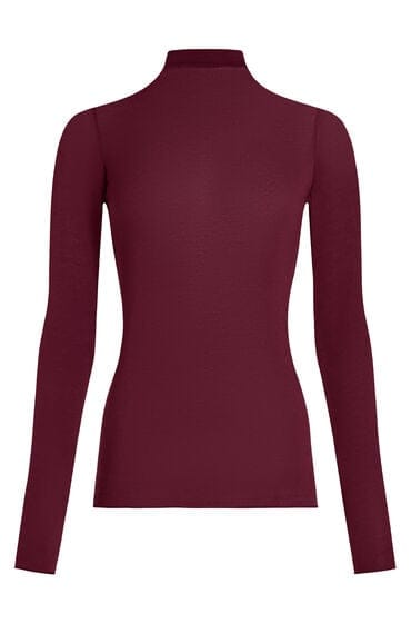 Hunkemöller super soft Turtleneck shirt with Cashmere Paars
