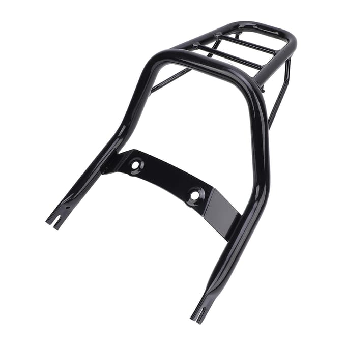 Motorfiets Achterbagagedrager Extra Opbergruimte Stabiele Ondersteuning voor Monkey 125 2018 tot 2024 black