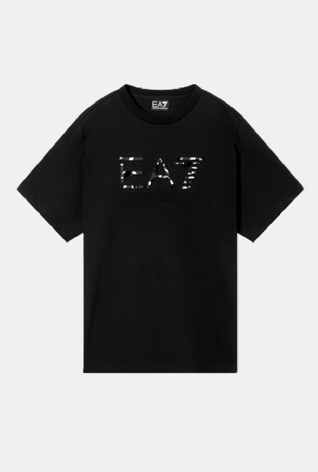 T-shirt met zwart vrouwen logo