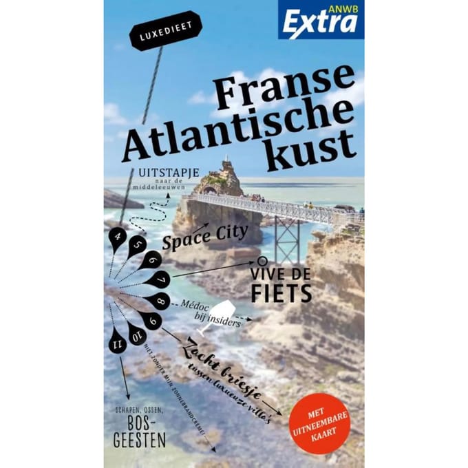 ANWB Extra reisgids Franse Atlantische kust