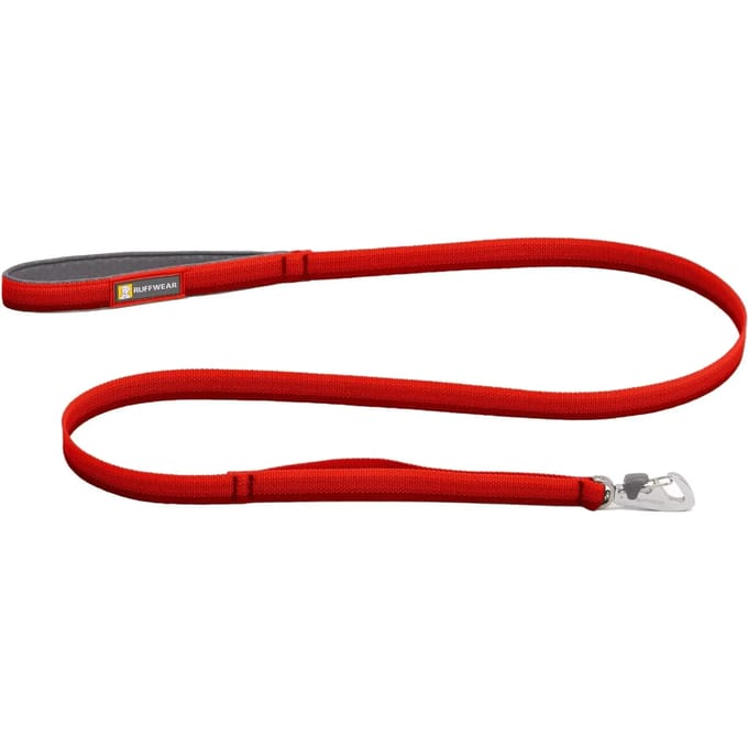 Ruffwear Front Range Leiband, Red Canyon 150cm lang, 20mm breed hond