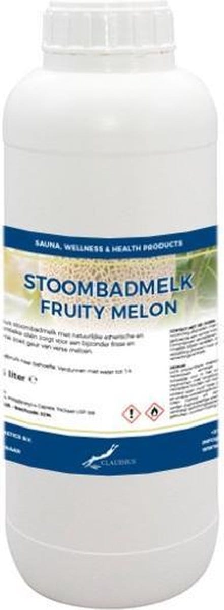 Stoombadmelk Fruity Melon 1 liter