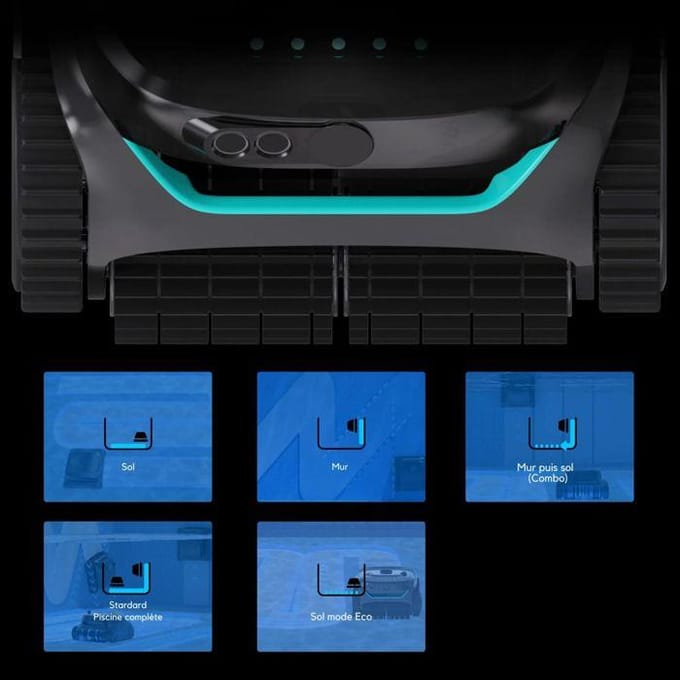 Wybot Draadloze zwembadreinigingsrobot WYBOT C2 PRO