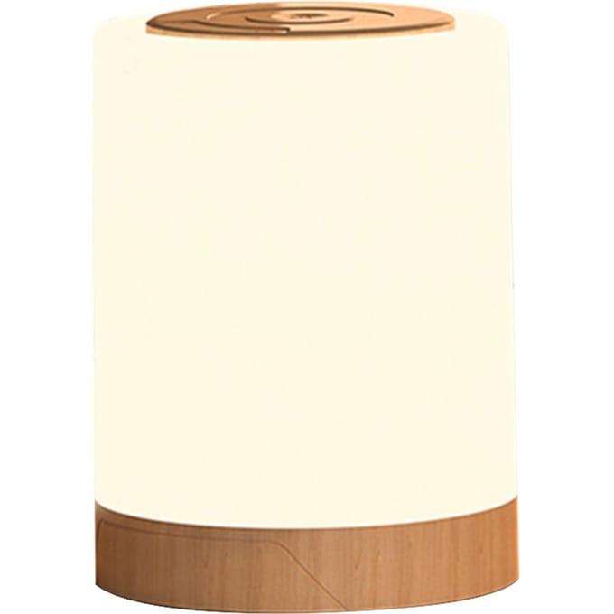 Nachtkastlamp Touch Sensor Nachtlampjes Wit & RGB Licht Instelbare Timing Helderheid Licht wit