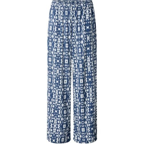 ESMARA Dames wide leg broek (Print, L (44-46))