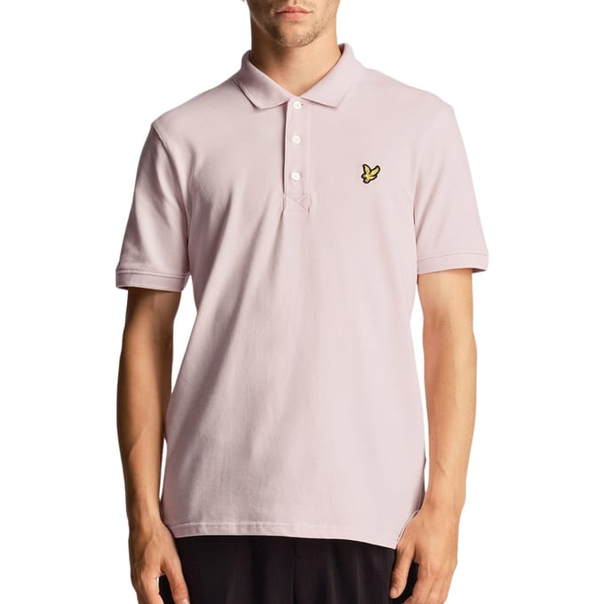 Lyle & Scott Plain Polo Heren - Maat S