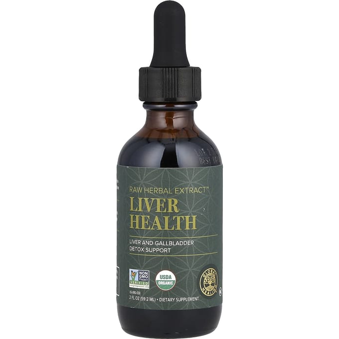 Rauwe Kruidenextracten, Levergezondheid, 59,2 ml (2 fl oz)