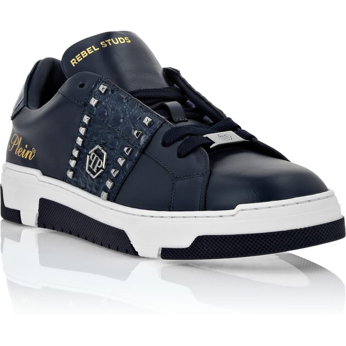 Low Top Sneakers Mix Strass Cocco