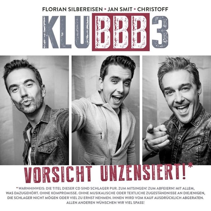 Klubbb3 - Vorsicht Unzensiert! - Jan Smit CD