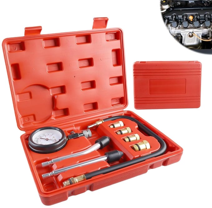 Motor Test Kit - Motor Diagnose Set - Motor Inspectie - Universele Adapters - M10 M12 M14 M18