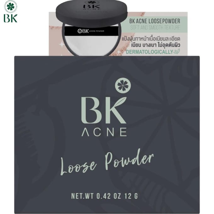 BK Acne Loose Powder 12 g. 12 g. gray