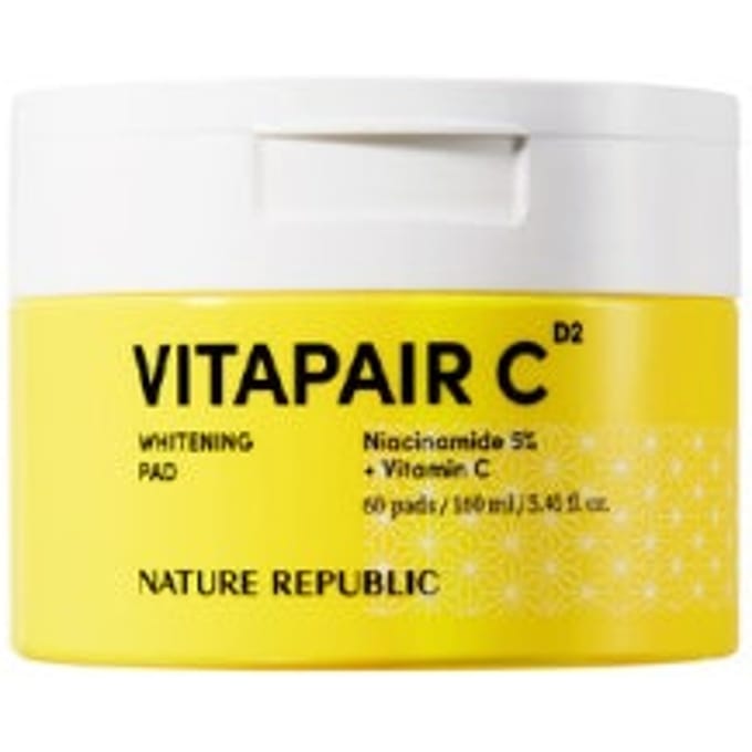 Nature Republic Vitapair C Pad Éclaircissant 60 Feuilles yellow