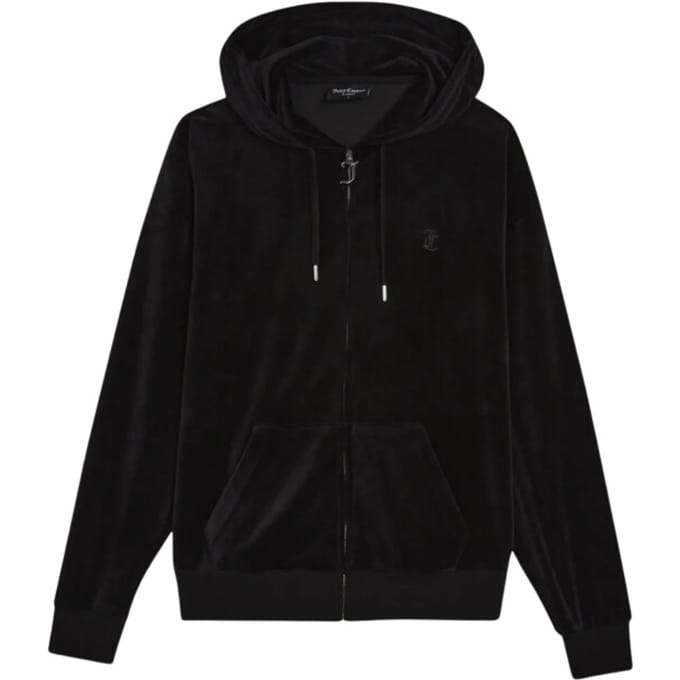 Juicy Couture Halan Oversized Hoodie ZWART - Maat M
