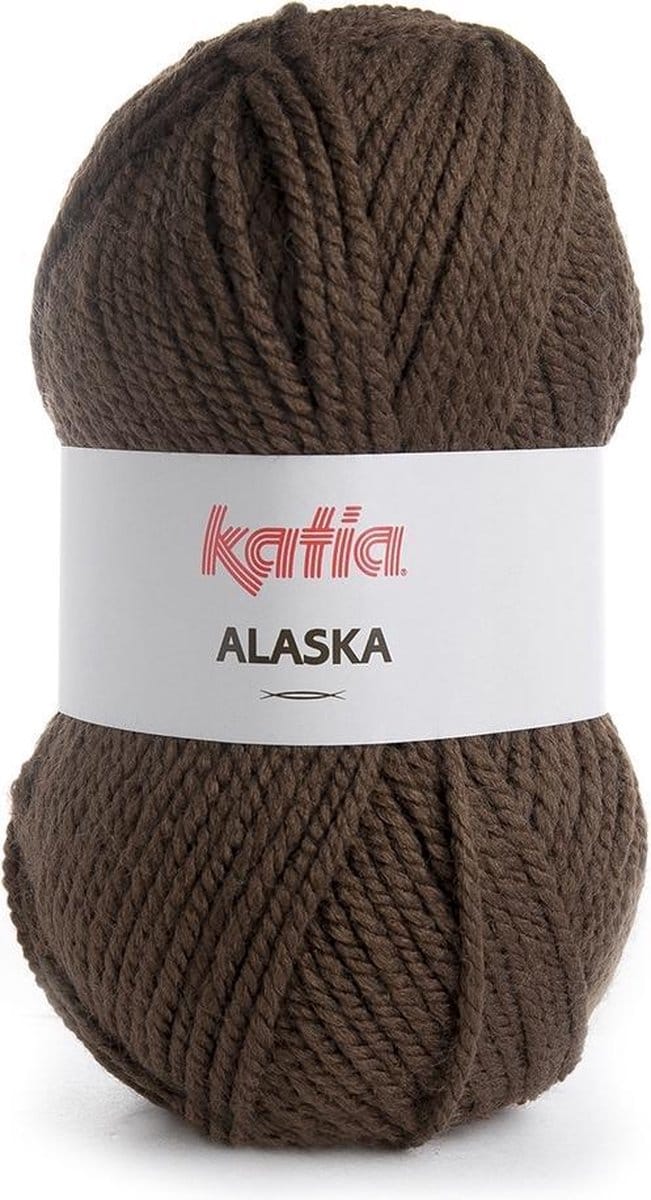 Katia Alaska - 30 bruin - Acryl Garen