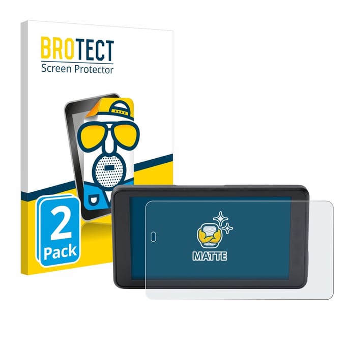 BROTECT - Screenprotector voor BMW ConnectedRide Navigator - Folie Beschermfolie matte 2 Stuks