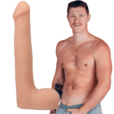 Oliver Flynn - Realistic ULTRASKYN Dildo - 10" / 25 cm - Vanilla