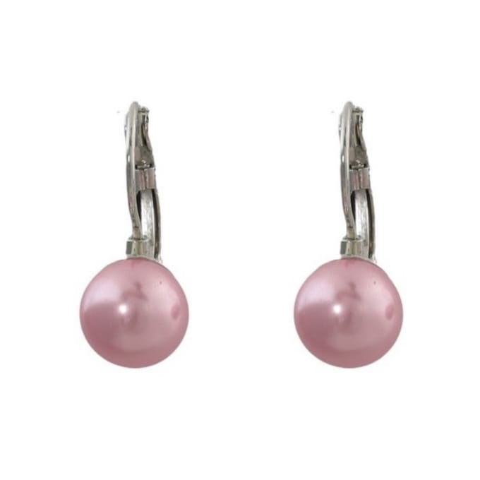 Behave - Roze pareloorbellen 2cm - romantisch detail voor elke dag
