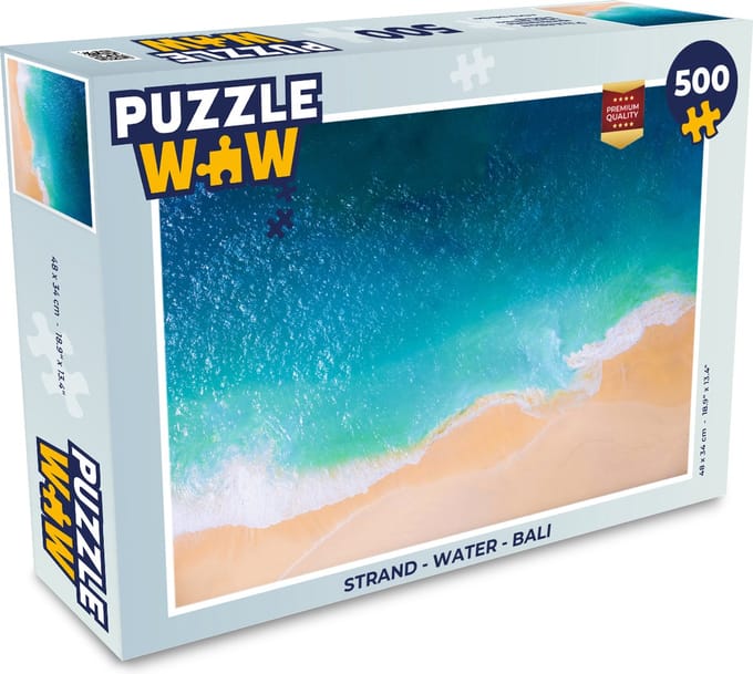 Puzzel Strand - Water - Bali - Legpuzzel - Puzzel 500 stukjes
