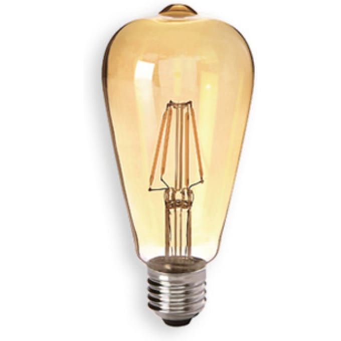 Sylvania E27 4W 825 LED ballonlamp goud, helder