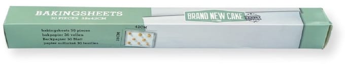 BrandNewCake Bakpapier 30 vellen 38x42cm