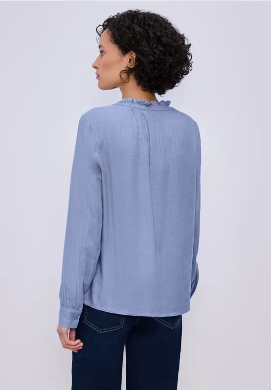 Blouse met ruches