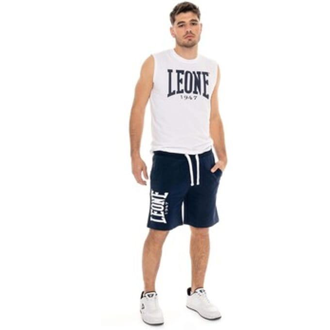 Korte Broek Leone 1947 Man Bermuda Big Logo