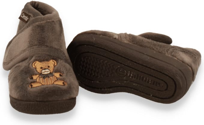 Cienta Jongens Pantoffel | Grijs | Maat: 18