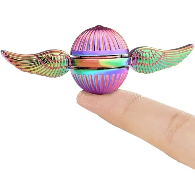 Fantastische Vinger Spinner: Engelenvleugels Fidget Speelgoed Voor Stressverlichting En Focus! one-size