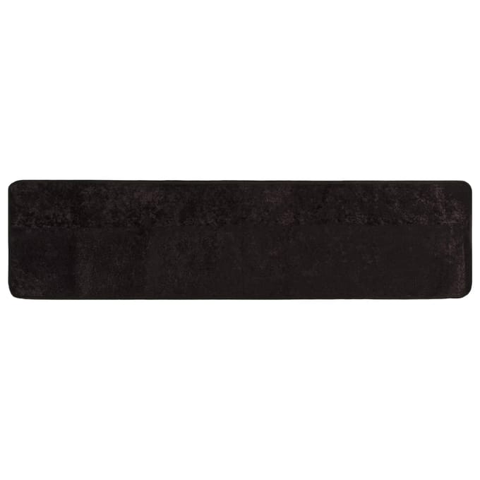 vidaXL - Tapijt - Runner - MARSA - Antraciet - 50 - x - 400 - cm - Polyester - en - PVC