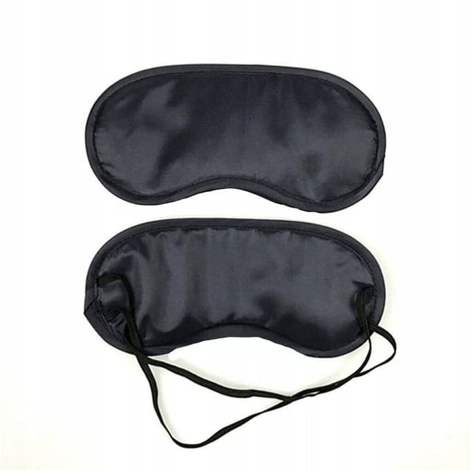 Satijn Masker Zwart
