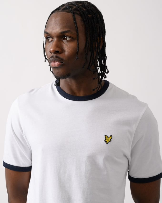 Lyle & Scott Ringer Shirt Heren - Maat M