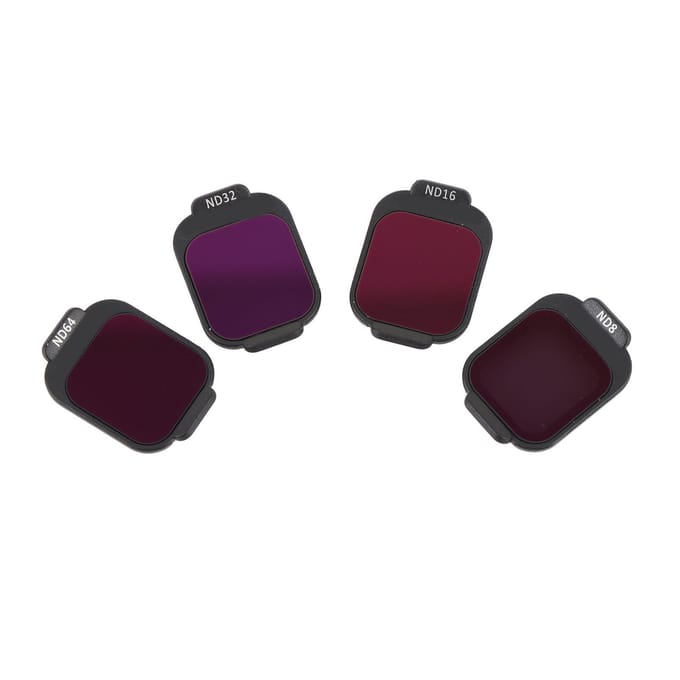 ND Filterset voor Flip Drone ND8 ND16 ND32 ND64 3-6 Stops Multi-Coated Drone ND Filter voor Licht black