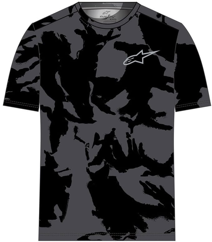 Alpinestars Camo Performance T-shirt Met Korte Mouwen Grijs 2XL Man