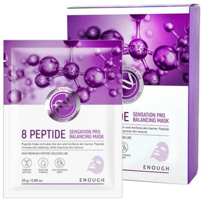GENOEG 8 PEPTIDE Sensation Balancing Mask 10st purple