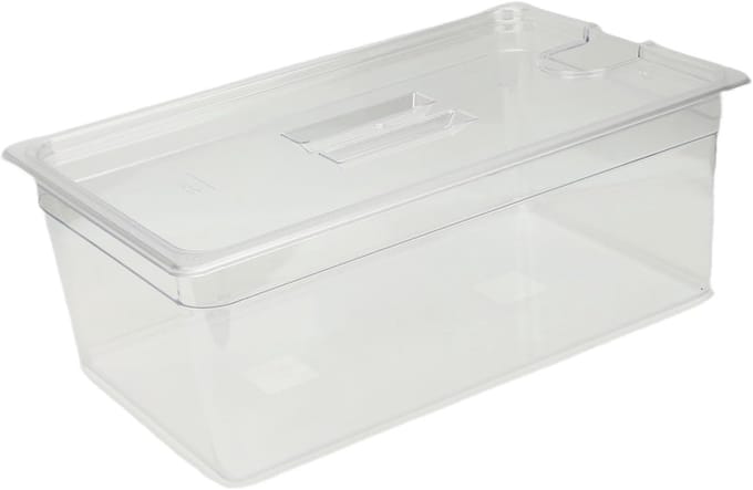 Sous Vide Container - Waterbad Bak - Langzaam Koken - Grote Capaciteit - 32x525x195 cm - Transparant