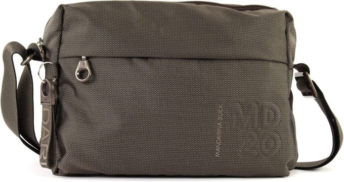 MANDARINA DUCK Schoudertas MD20 Medium Zip Crossover Pirite Groene