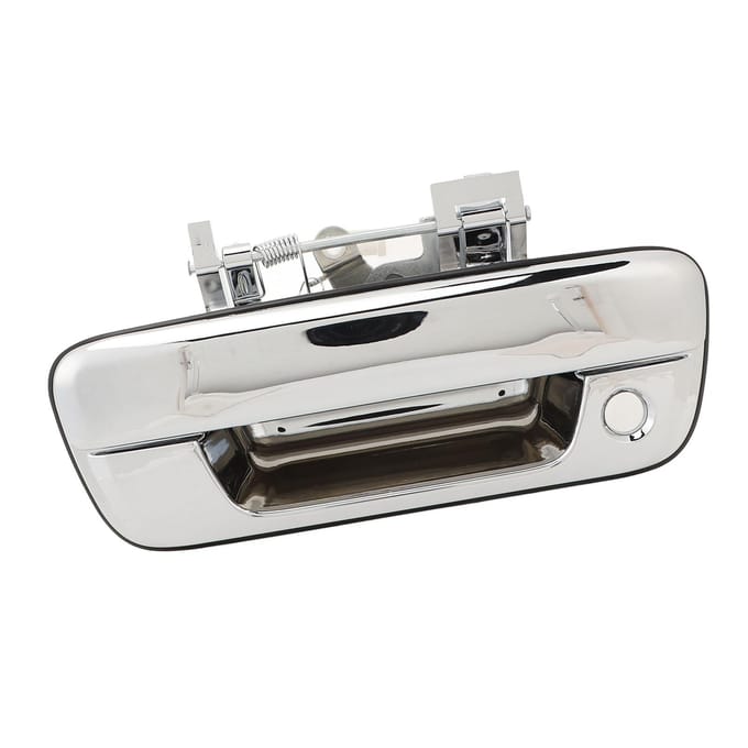 Achterklephandgreep Solide Constructie Achterklepslot Handgreep Vervanging voor Isuzu D-MAX 2002 tot 2011 Chroom white