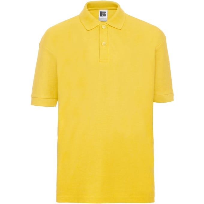 Russell Kinder/Kids Poloshirt (Geel)