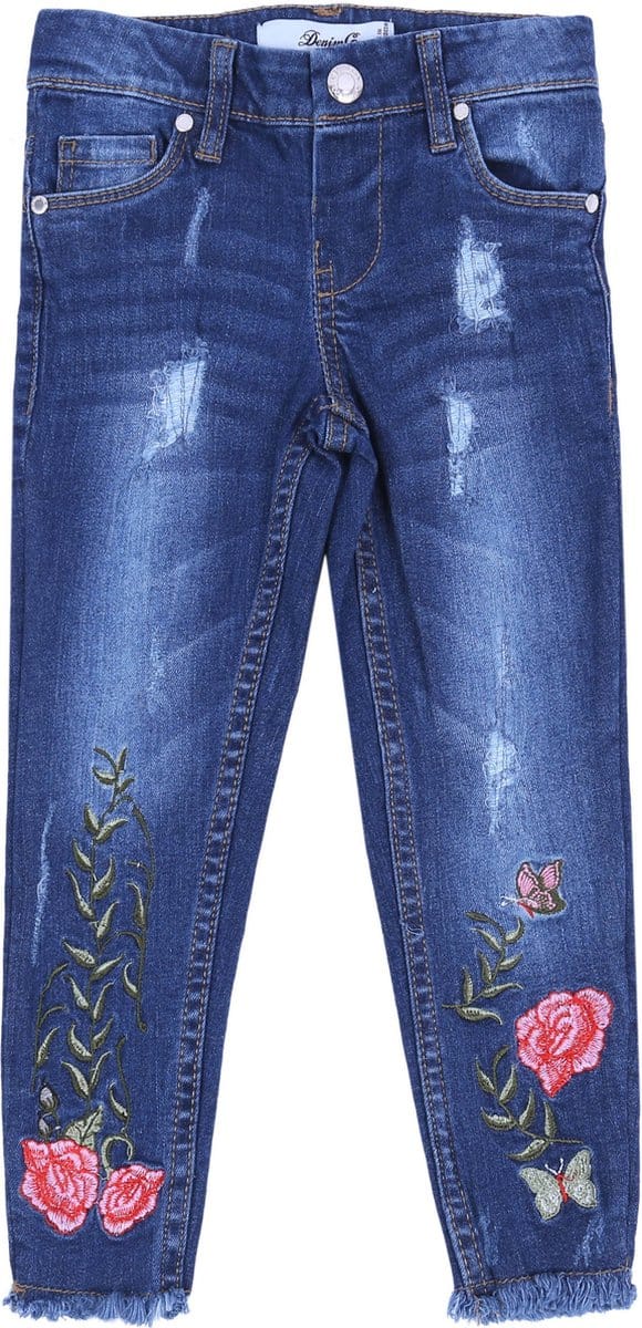Denim broek in rozen DENIM CO
