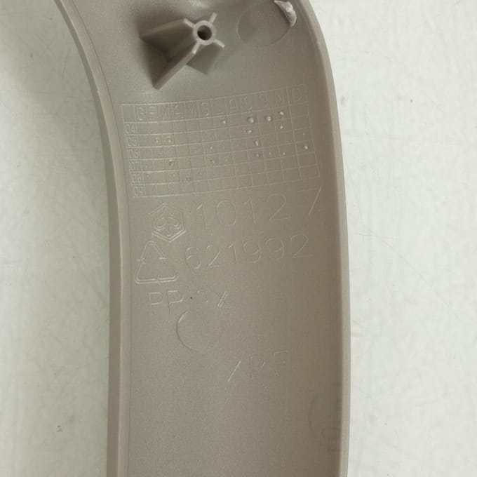 Déflecteur gauche pour scooter Piaggio 50 Fly 2T 2010 10127/621992 6219920043