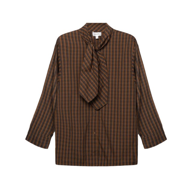 AAIKO Janesse Co 532 Dames - Jurken - Bruin - Maat S