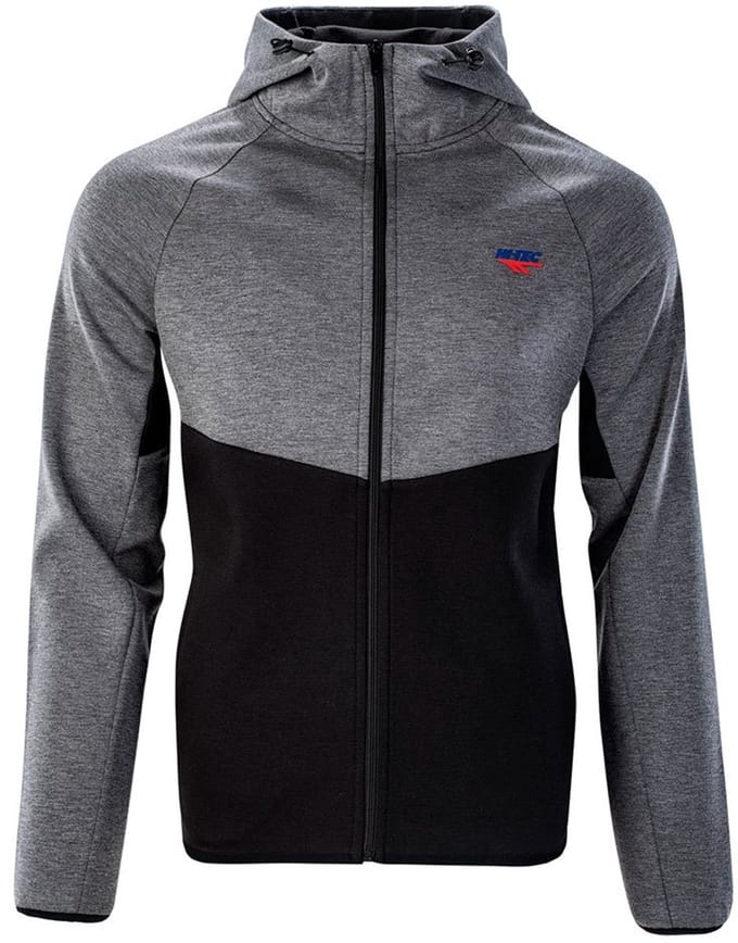 Hi-tec Atha Hoodie Zwart,Grijs M Man
